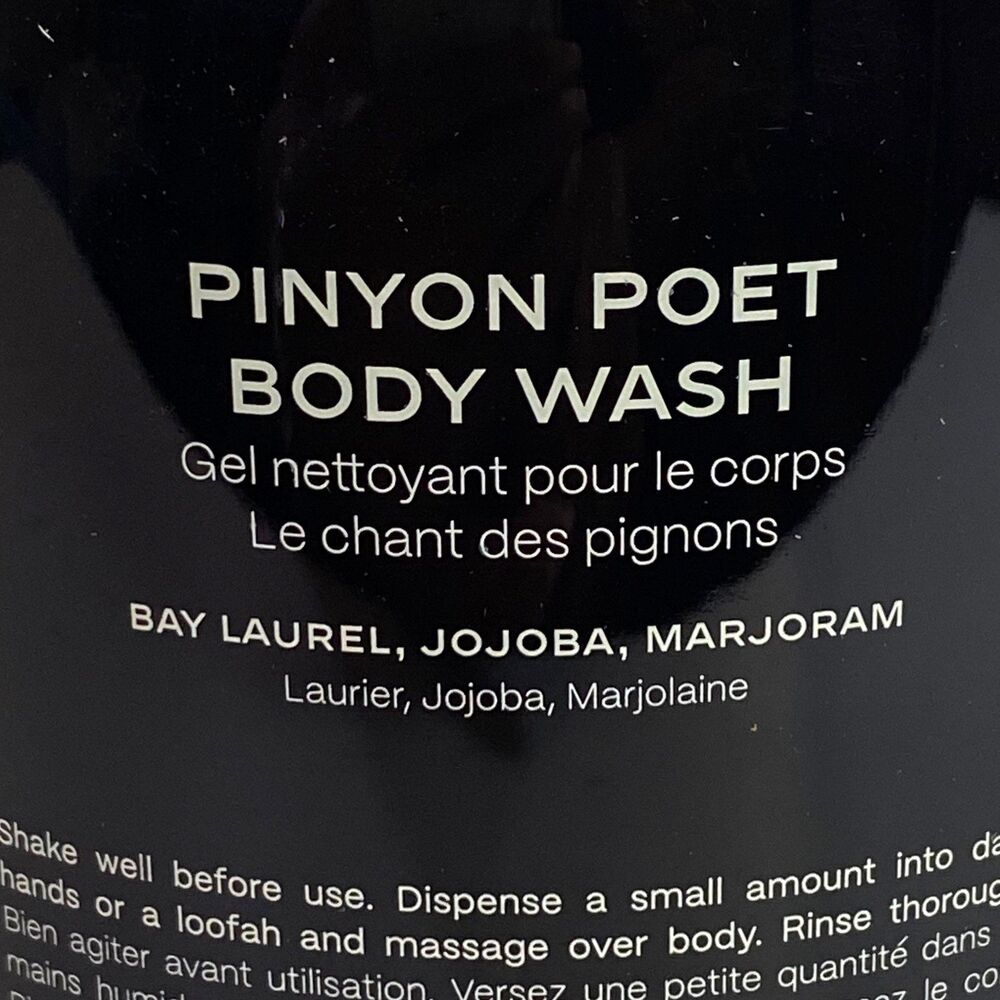 Twentynine Palms Pinyon Poet Body Wash Full Size 16.9 Oz Vegan Cruelty Free NIB - Picture 3 of 14